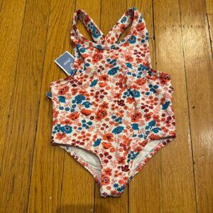 Jacadi Baby Girl Swim Bathing Suit Size 12 mos. NWT